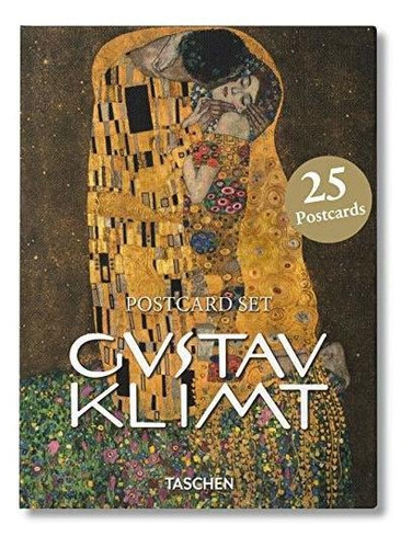 Gustav Klimt Stcard Set 1oo%taschen, De Klimt. Editorial Taschen En Español