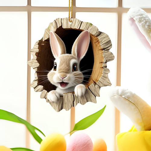 Colgante De De Pascua, Cartel Colgante De Acrílico Estilo C