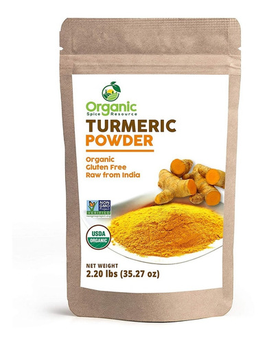 Cúrcuma Orgánica Polvo  2.20lb - Kg a $216900