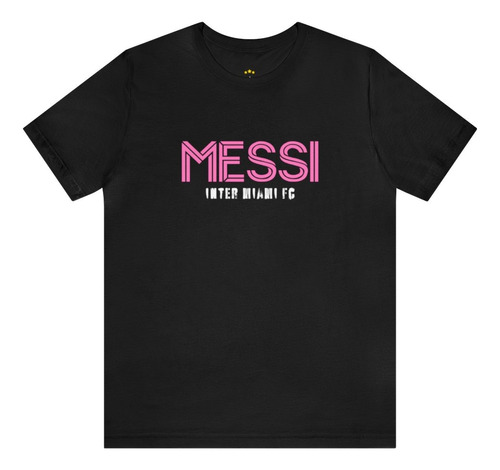 Remeras Algodon Peinado  Inter De Miami Casual Messi 24