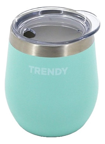 Mate Acero Inoxidable Trendy Con Stickers Y Tapa 280ml Verde Claro 19016v