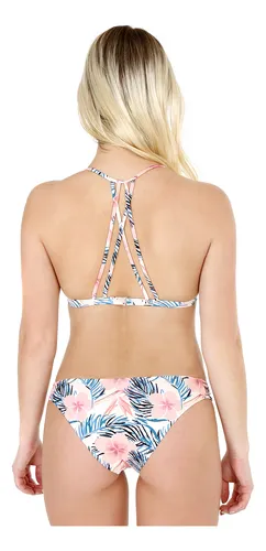 Traje De Baño Bikini Triangulo Para Mujer Rosa