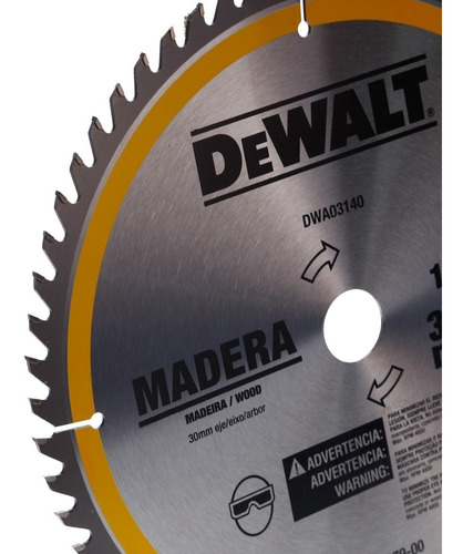 Disco Sierra Para Madera 12 PuLG 60 Dientes Dewalt Dw03140