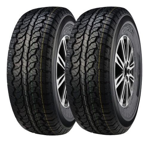 Kit De 2 Llantas Para Carro Rin 15 Compasal 235/75r15 109sxl