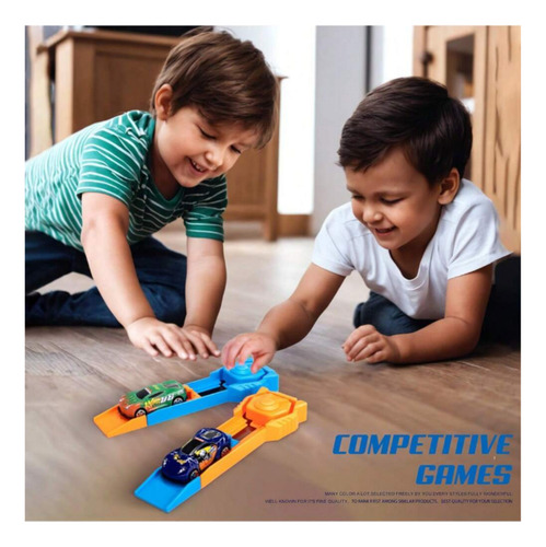 Lanzador De Juguete Con 2 Carros Set