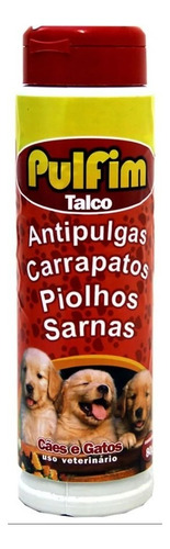 Talco antipulgas, garrapatas, piojos y sarna Pulfim, 80 g