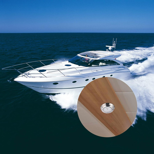 - Luces Led Cabina De Barco Interruptor De Acero Inoxid...