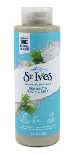 St Ives Body Wash De 16 Onzas De Sal Marina Y Algas Del Pací