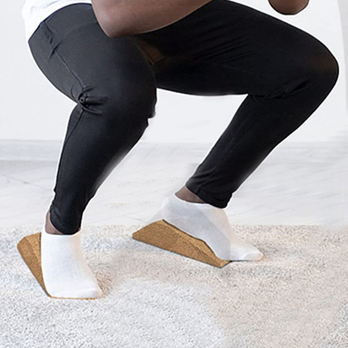 Estirador Antideslizante Para Pantorrillas Cork Yoga Fitness