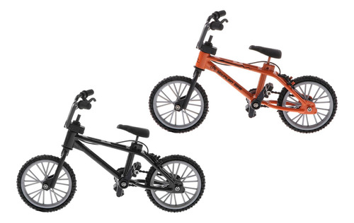 2x 1:24 Mini Bicicleta De De Aleación Modelo De Juguete De