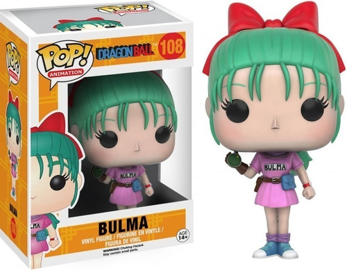 Funko Pop! Bulma 108 - Dragonball Coleccionables