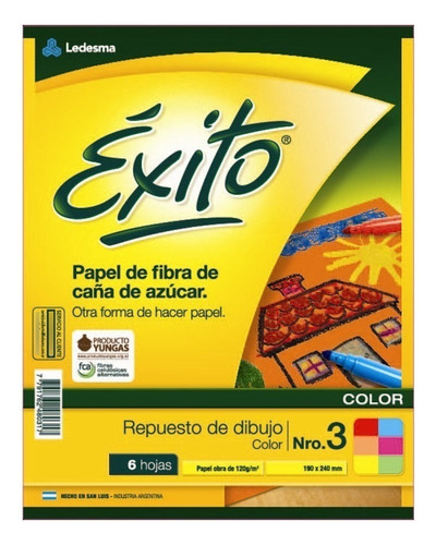 Repuesto Nº3 Color Exito X6h