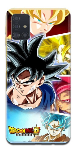 Imagen 7 de 10 de Funda Samsung A31 A21s A11 Dragon Ball Goku Instinto 8