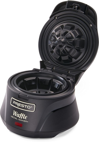 Presto 03500 belga Tazón Waffle Maker, Color Negro