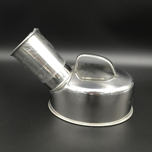 Urinario De Acero Inoxidable, Recipiente Recolector A Prueba