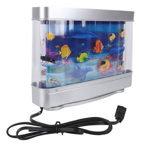 Mesa De Peixes Em Movimento Noturno Para Aquário Artificial