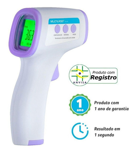 Termometro Infravermelho Sem Contato-multilaser
