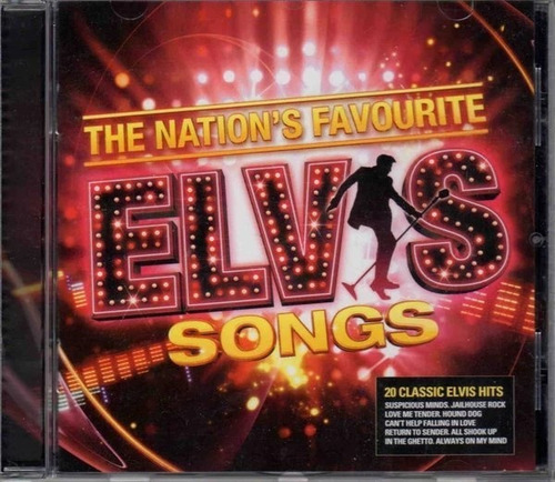 Elvis Presley The Nation's Favourite Elvis Songs Cd Import