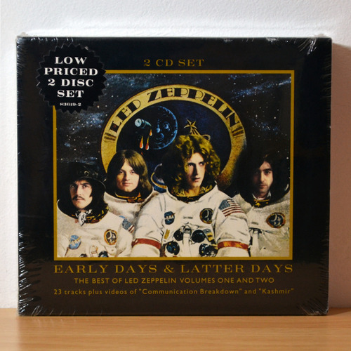 Led Zeppelin Early Days & Latter Days 2 Cd Sellado En Stock 