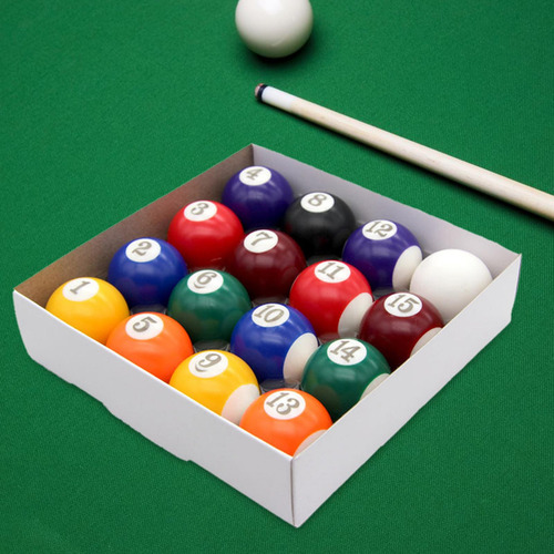 16x Bolas De Piscina Niños Bola De Billar Juguete Para