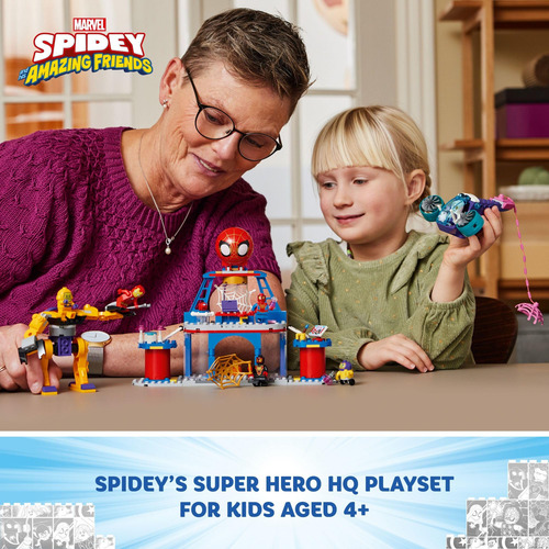 Lego 10794 Spidey Web Spinner Para Niños De 4 A 6 Años