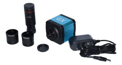 Microscópio Trinocular 2000x Finito C/ Câmera 14mp Hdmi Usb