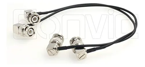 Cable Hd Sdi Flexible Eonvic En Ángulo Recto Bnc Macho Para