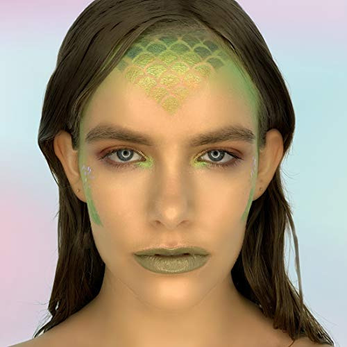 Plantilla De Maquillaje De Escamas De Sirena Fx