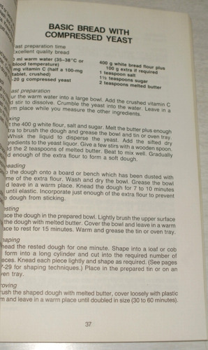 The Cook's Bread Book Cocina De Pan Browne Leach Tichborne