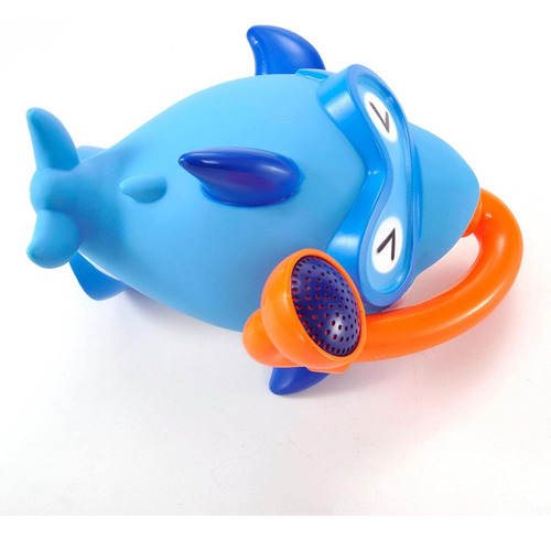 Juego Infantil De Baño Peces Tiburón Estrella Cangrejo Color Agua