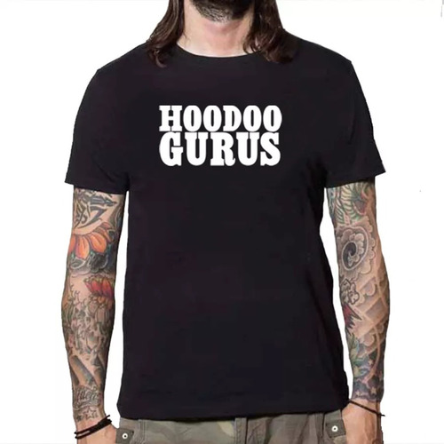 Camiseta Masculina Hoodoo Gurus - 100% Algodão