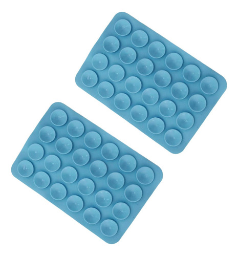 Funda De Silicona Con Ventosa Para Teléfono, Azul Claro