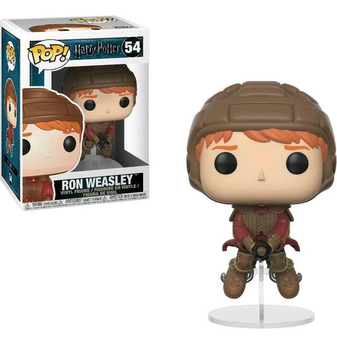 Muñeco Funko Pop, Ron Weasley On Broom Harry Potter 54 19 Cm