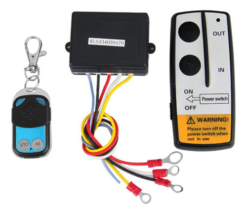 Interruptor De Controle Remoto Elétrico Com Guincho Sem Fio,