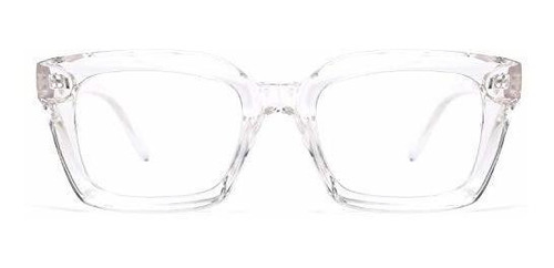 Montura - Feisedy Classic Square Eyewear Non-prescription Th