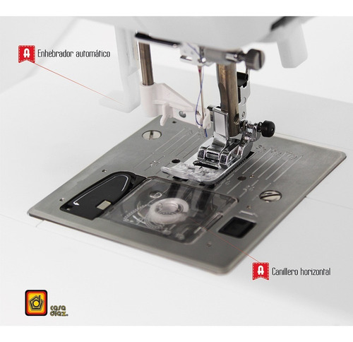 Máquina De Coser Y Bordadora Doméstica 2 En 1 - Alfa Dúo