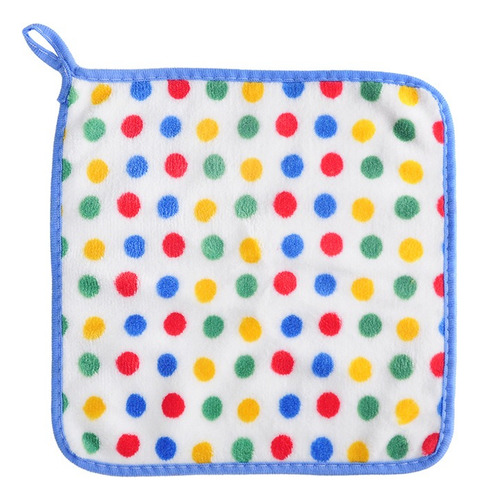 Paño De Cocina Grueso De Coral Fleece Con Puntos