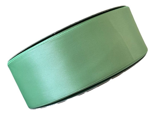 Cinta Listón Liso 3.8 Cm X 45 M - Rollo Genérico Menta Una-cara