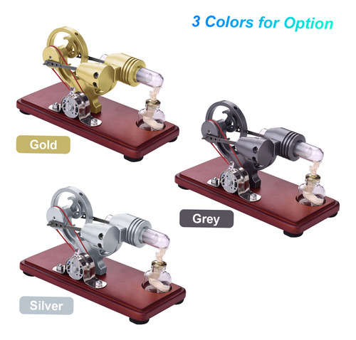 Mini Motor Stirling, Modelo Dollar, Modelo De Motor Stirling