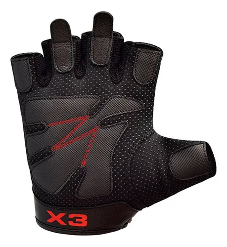 Guantes De Levantamiento Rdx S2 Cuero Training Wgl-s2b