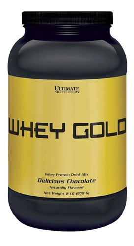 Whey Proteina Whey Gold (2 Lb) Ultimate Nutrition Sabor Chocolate