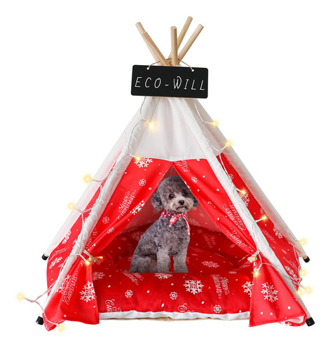 Pet Teepee Tienda De Campaña Para Mascotas Con Cojín ...