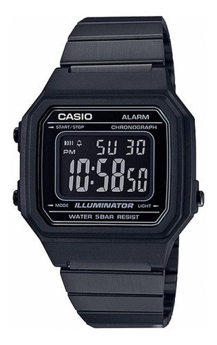 Reloj Mujer Casio B650wb-1b Negro Digital Retro / Lhua Store