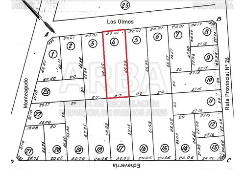 Imagen 4 de 4 de Terrenos/fracciones/loteos Terrenos - Venta