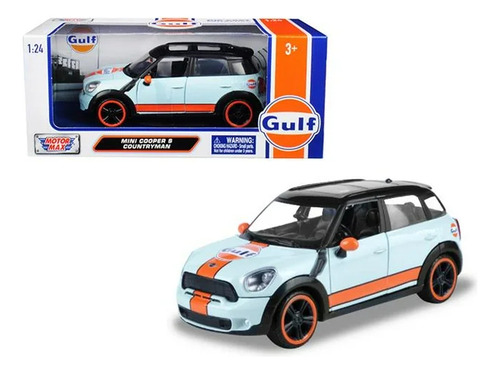 Mini Cooper S Countryman Gulf 1:24 Motor Max