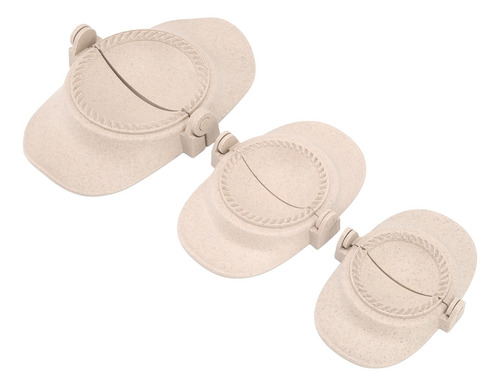 Molde Para Empanadas De Paja De Trigo, 3 Piezas