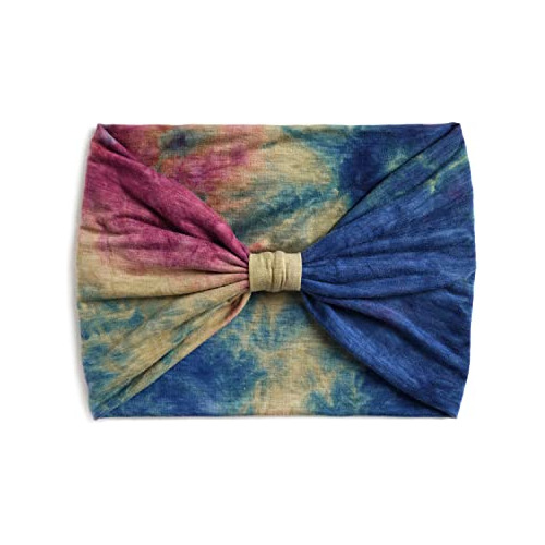 Diadema Ancha Eynse Tie Dye Para Mujer, Estilo Bohemio Y Arc