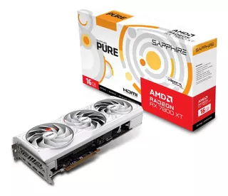 Placa De Vídeo Sapphire Pure Radeon Rx7800xt Amd 16gb Gddr6