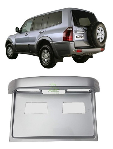 Moldura Luz De Placa Pajero Full 2003 2004 2005 2006 2007