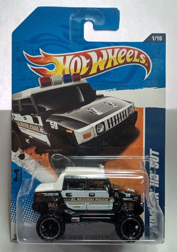 2011 Hot Wheels Hummer H2 Sut Negro 984cdl